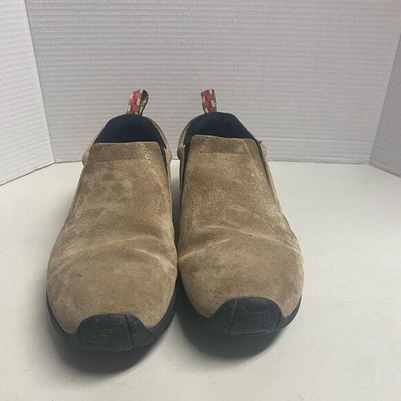 MERRELL Men’s Jungle Moc Dark Earth Nubuck Performance Footwear Size 10 - Picture 6 of 10